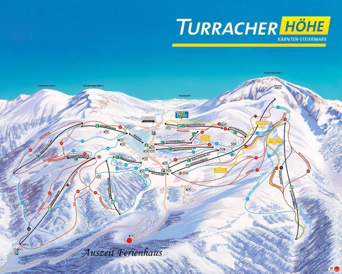 Auszeit Ferienhaus Fur 6 Personen ,Mit Grosser Terrasse Und Panoramablick, Turracher Hohe -A1 Haus 436 A Links- Экстерьер фото