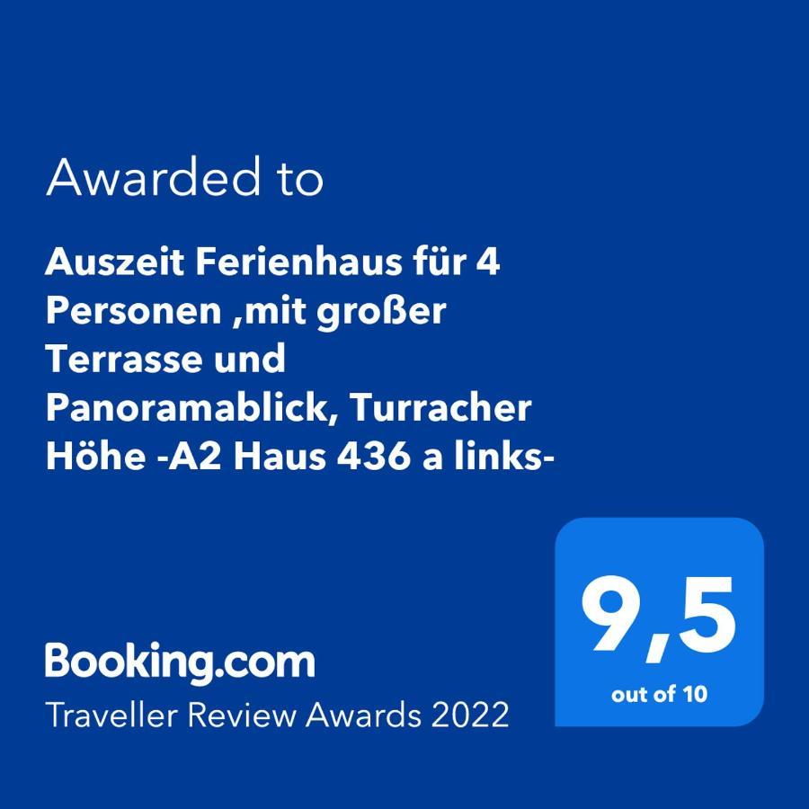 Auszeit Ferienhaus Fur 6 Personen ,Mit Grosser Terrasse Und Panoramablick, Turracher Hohe -A1 Haus 436 A Links- Экстерьер фото